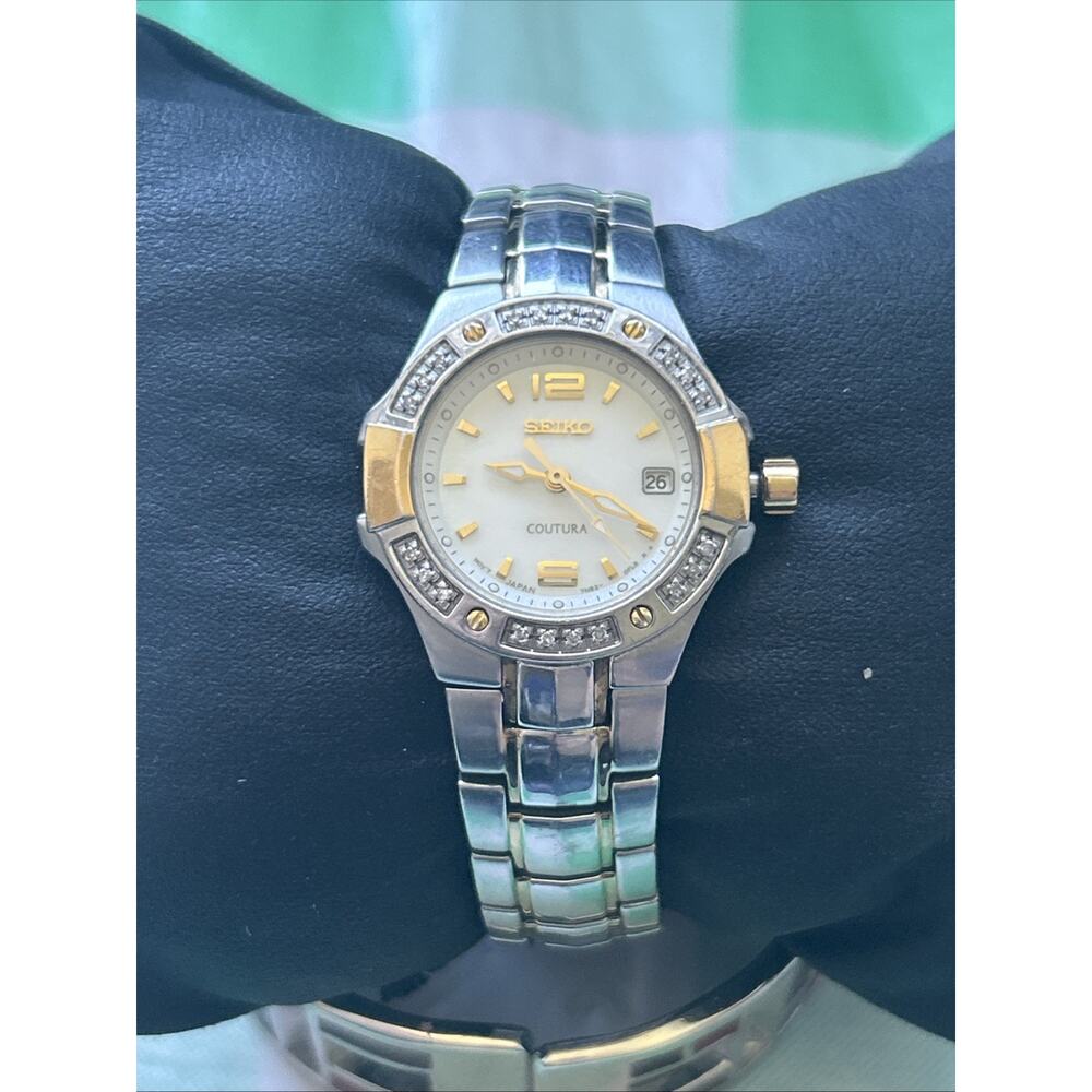 Seiko Coutura Two Tone Women’s Quartz Watch - Picture 2 of 7